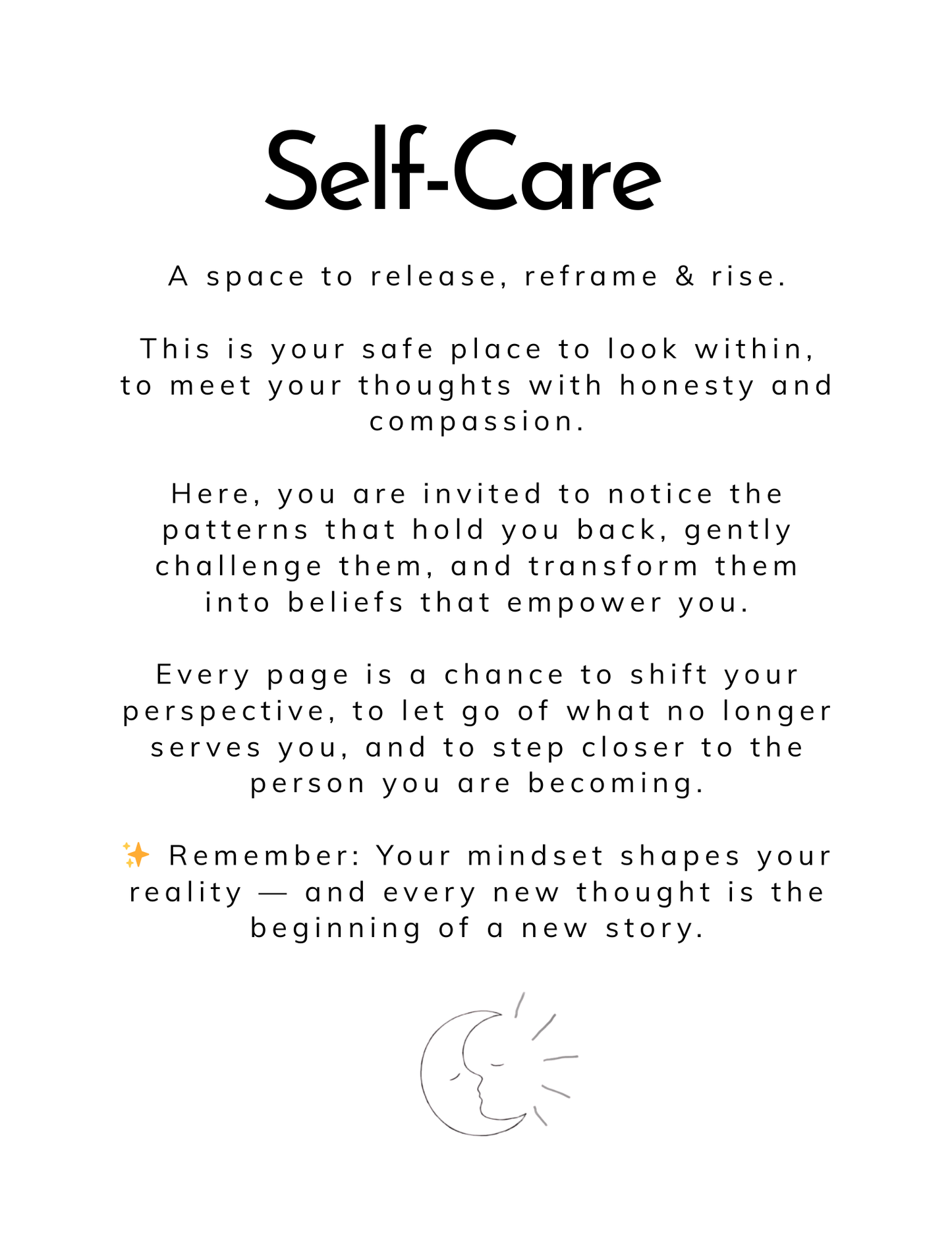 Self Care | Digital Package