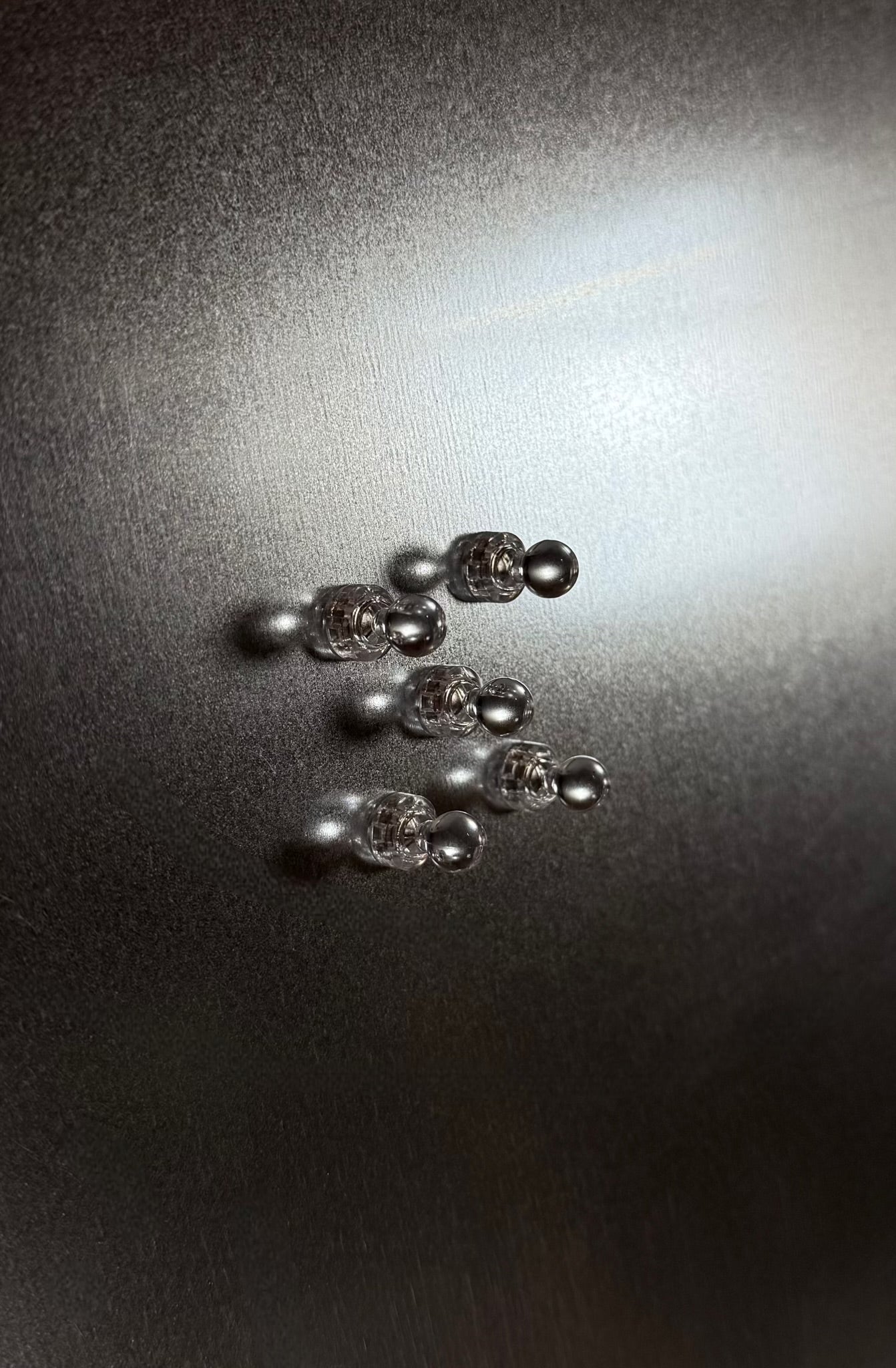 Transparent Magnetic Pins