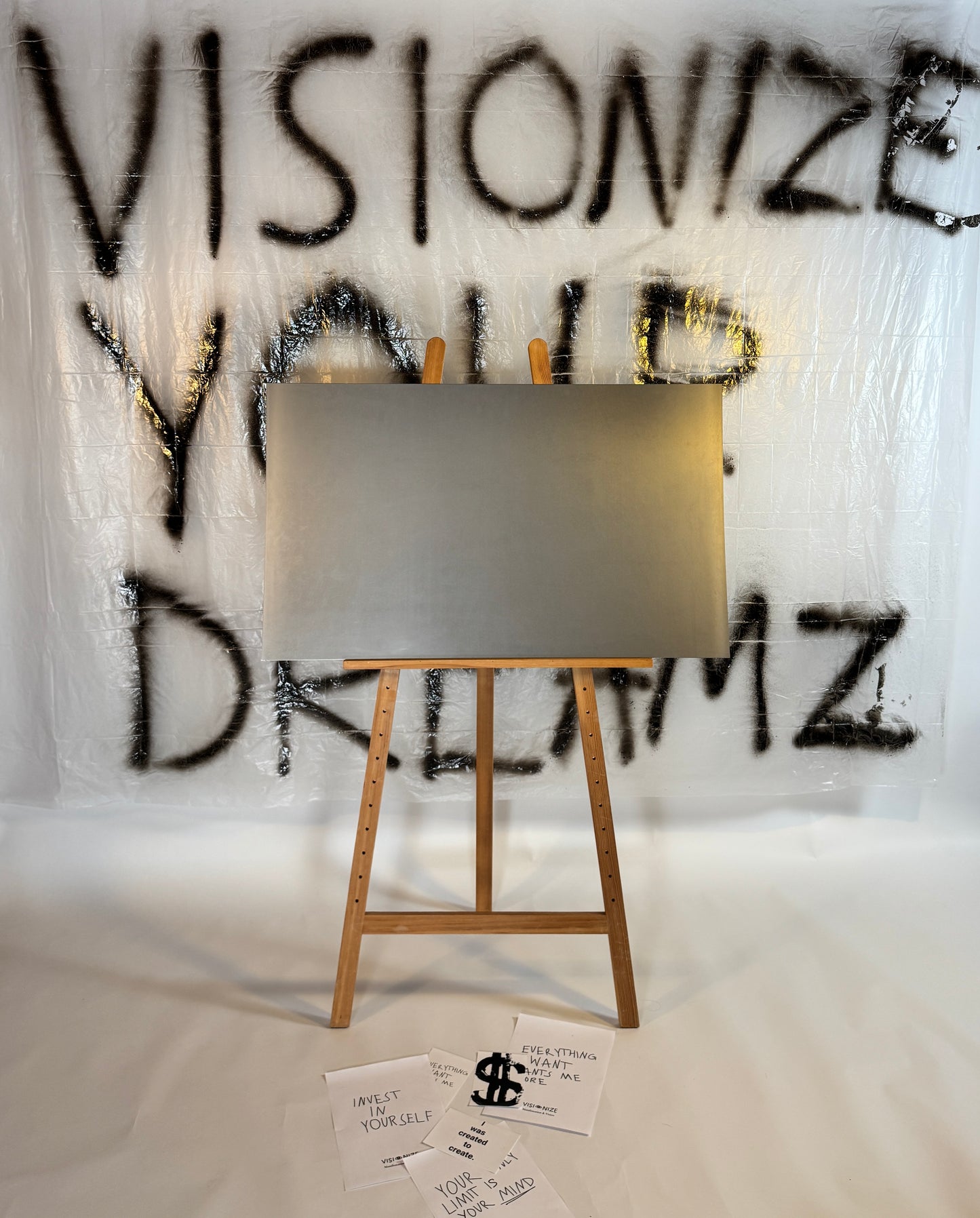 Visionize Silver Magnetic Board